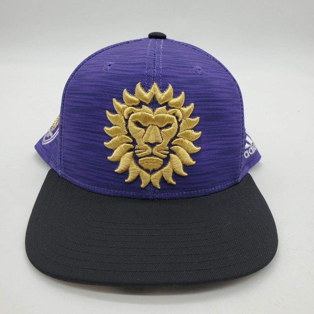 Adidas Orlando City Lion Major League Soccer Unisex Snapback Purple Cap Hat